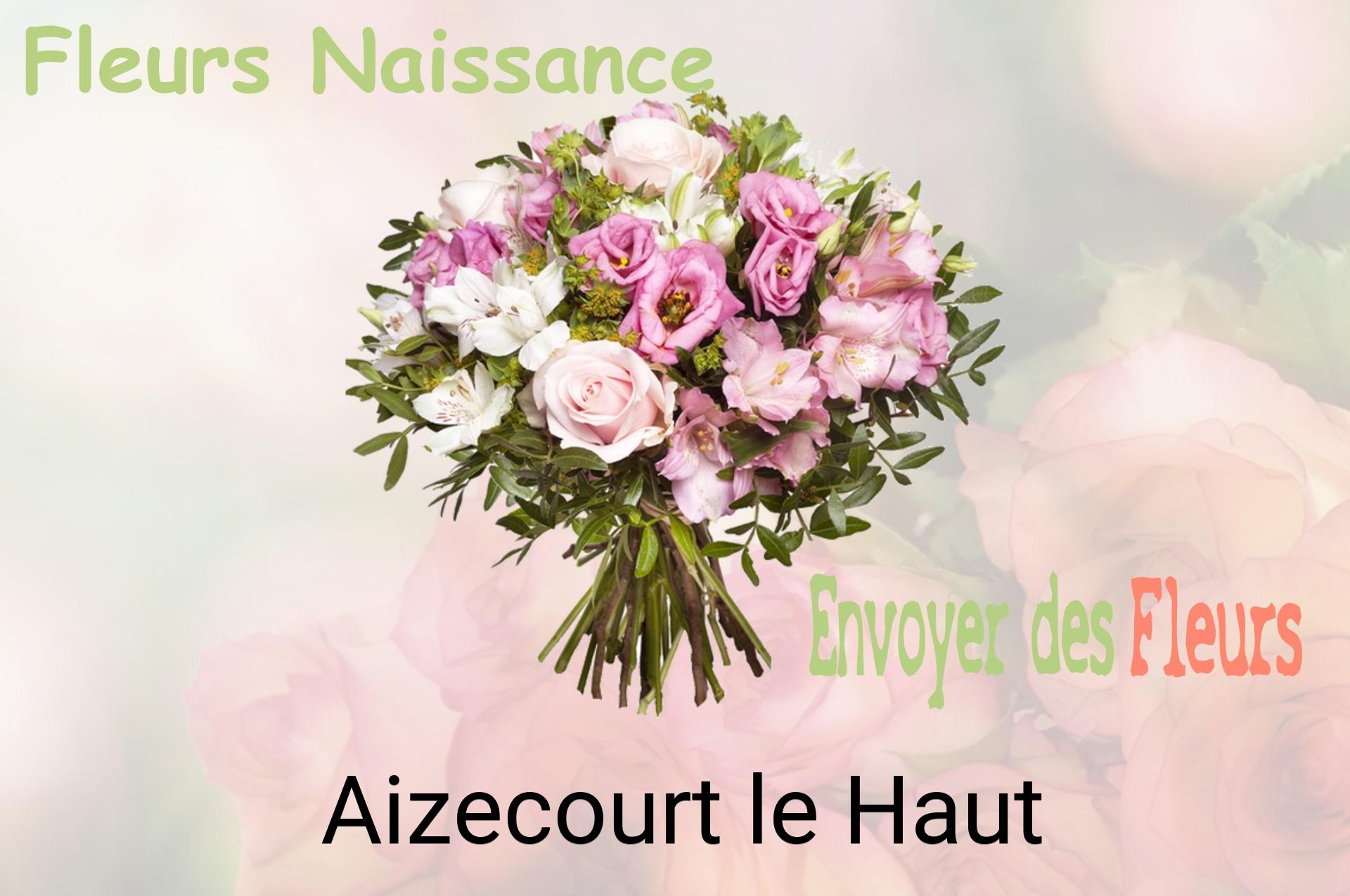 Bouquet de fleurs de naissance livré à Aizecourt-le-Haut