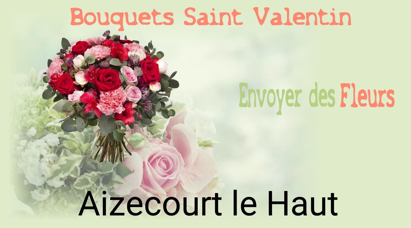 Roses de Saint-Valentin livrées à Aizecourt-le-Haut